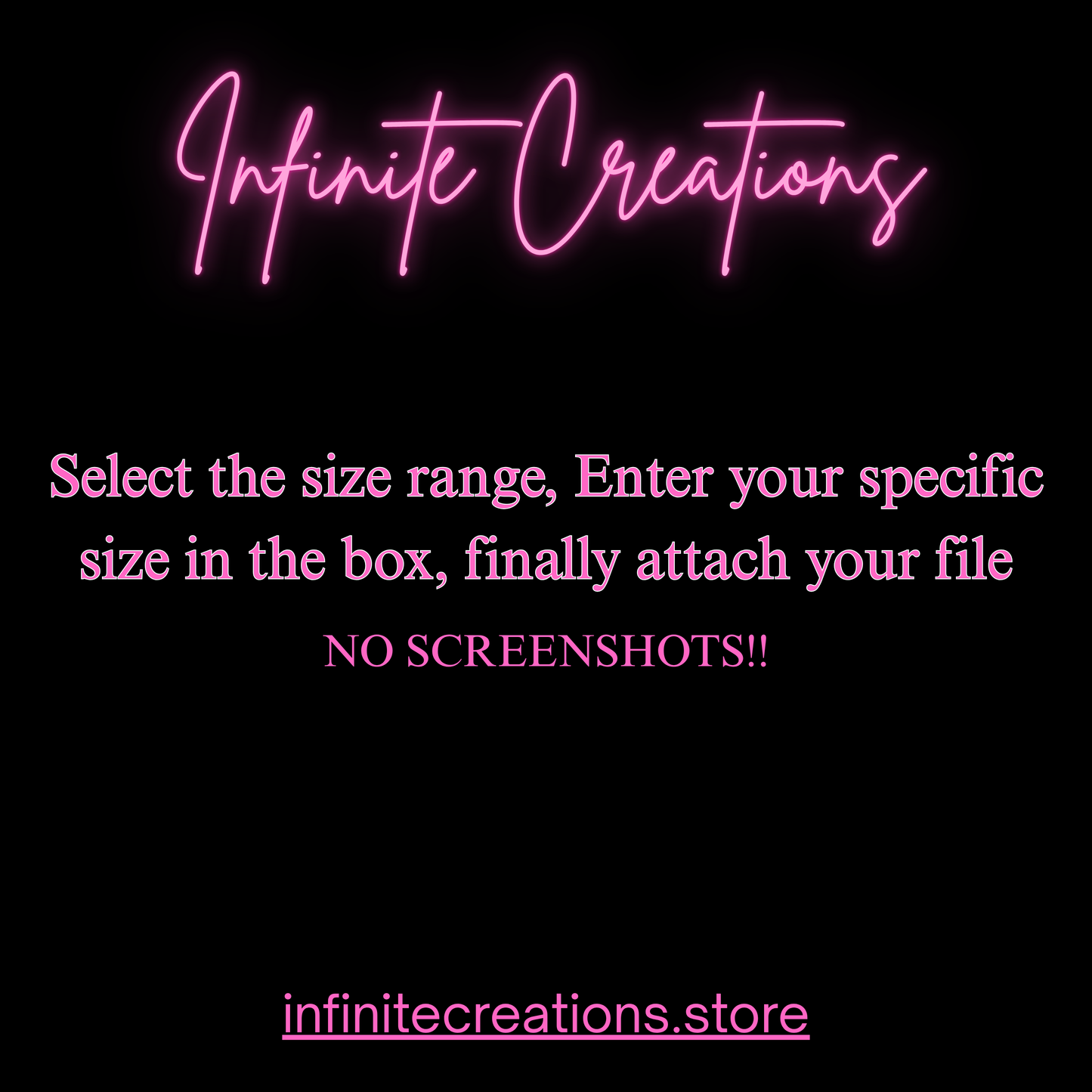 *Custom* Individual Glitter DTF Prints