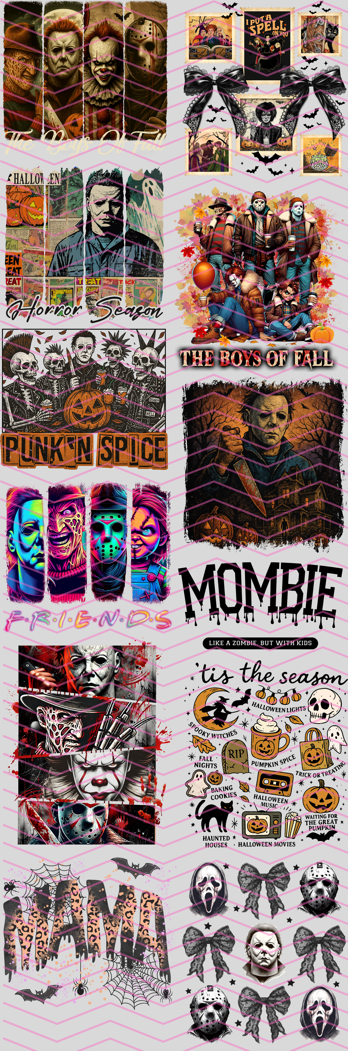 Halloween Premade Gangsheet