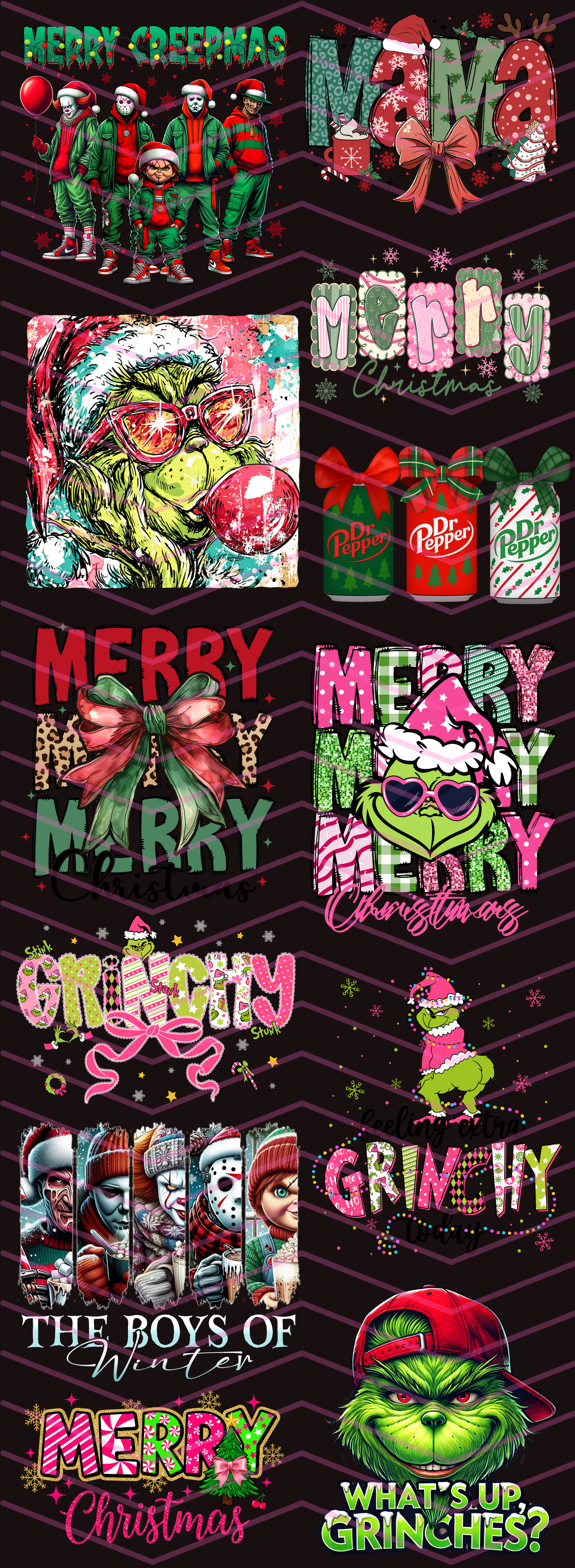 Christmas Premade Gang Sheet
