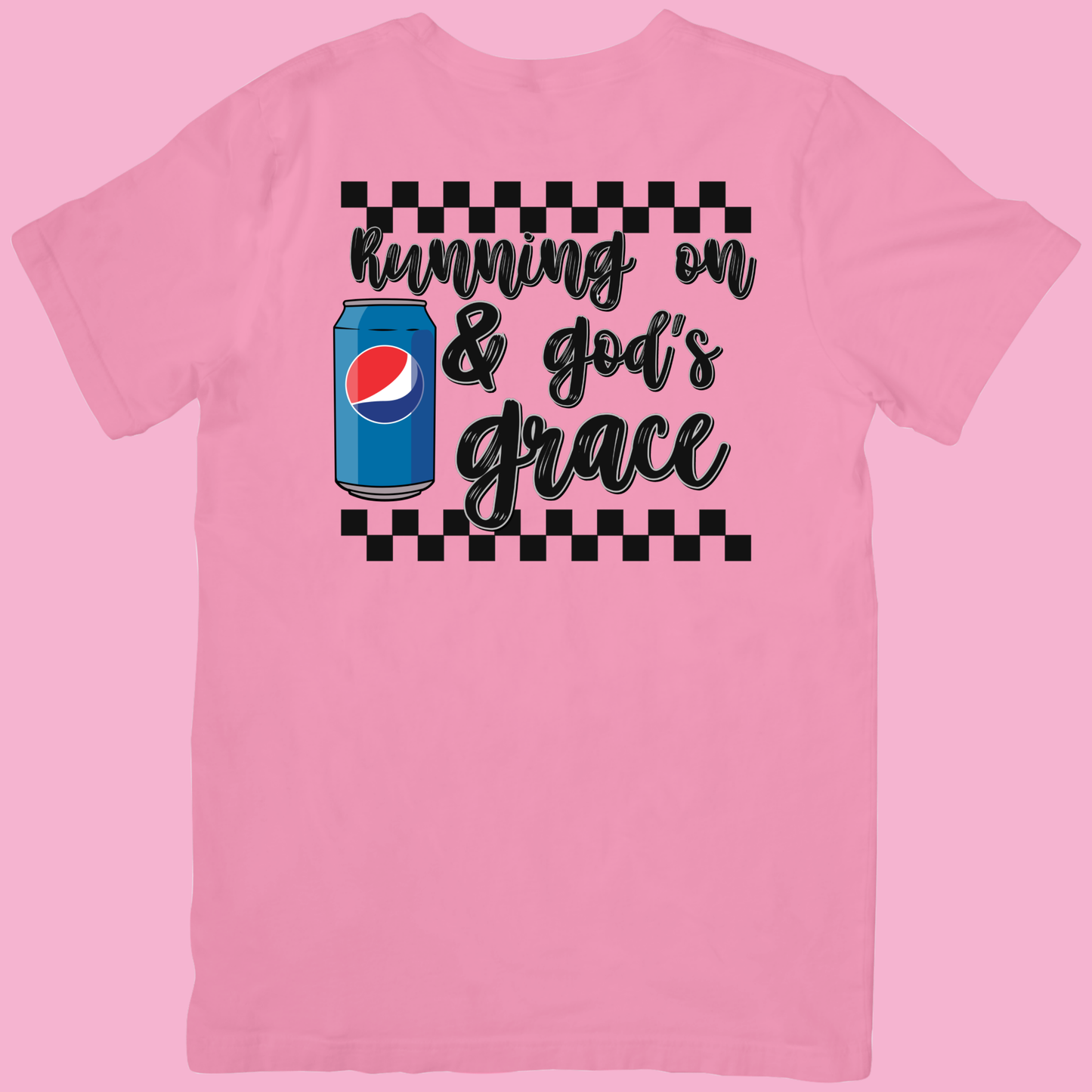 Running on Soda & God's Grace T-Shirt