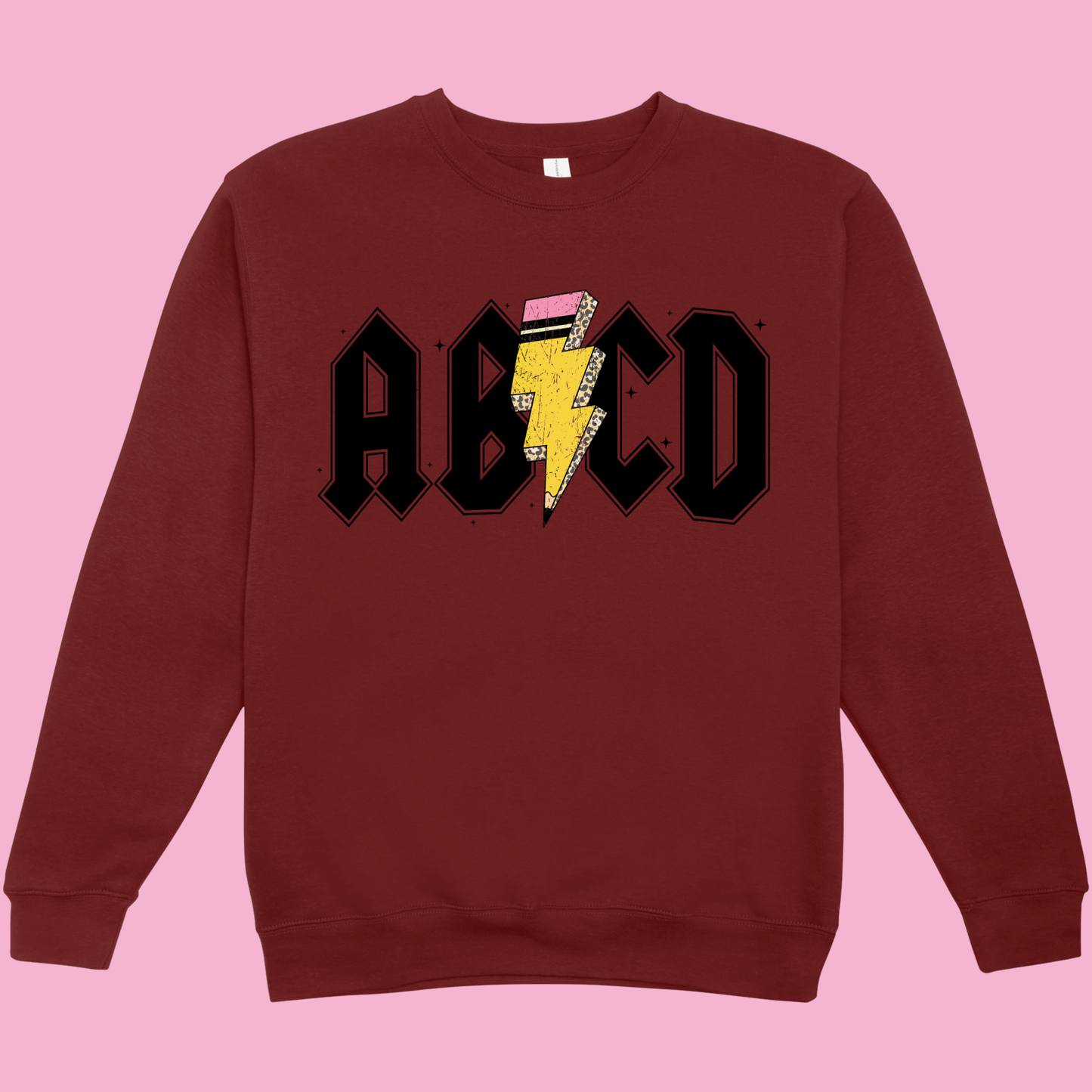 ABCD Teacher Crew Neck