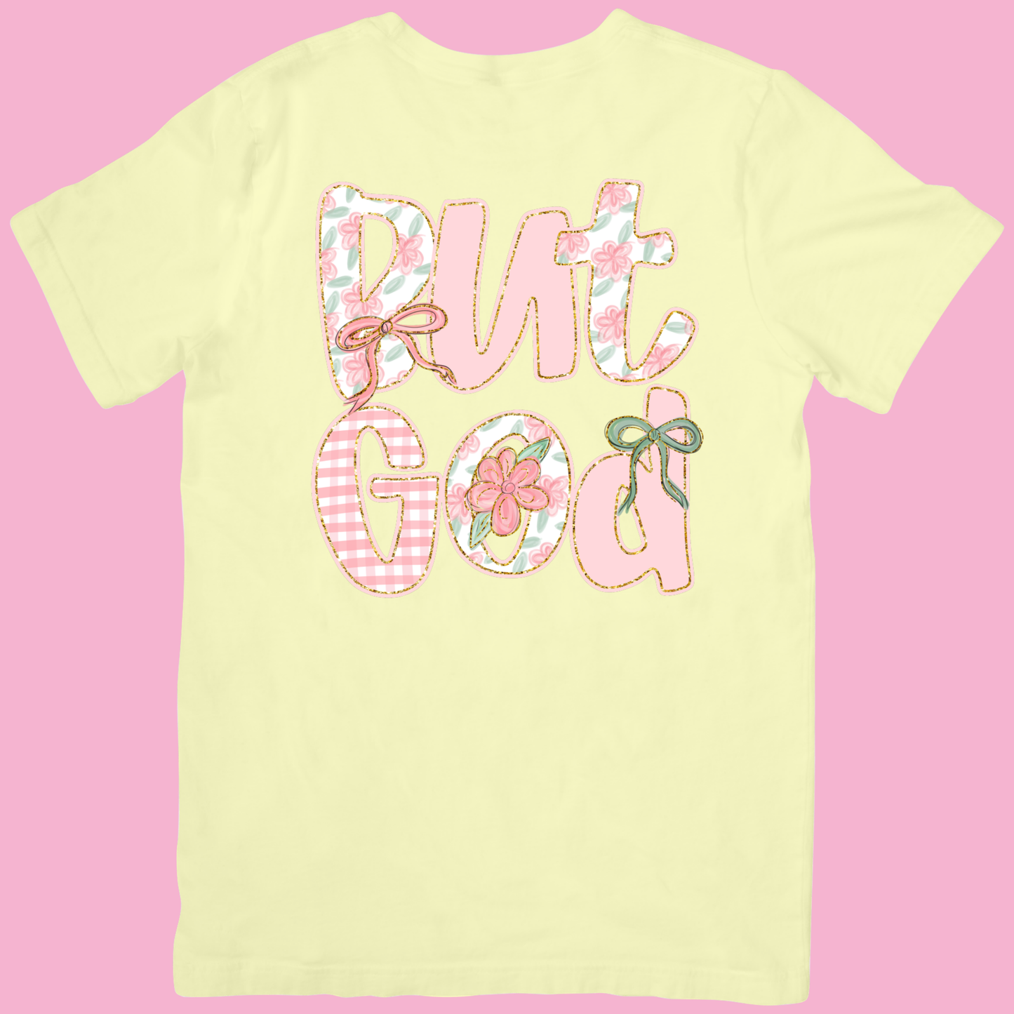 Cute But God Kids Tee