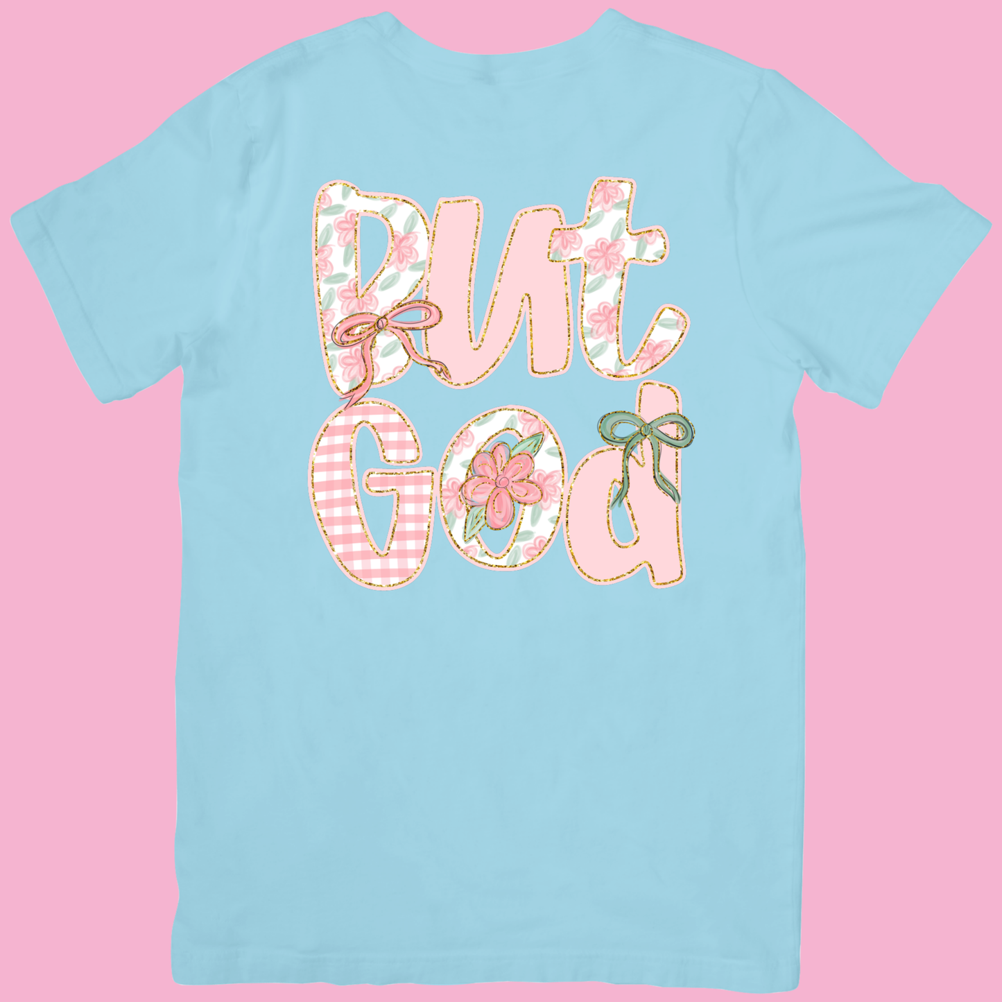 Cute But God Kids Tee