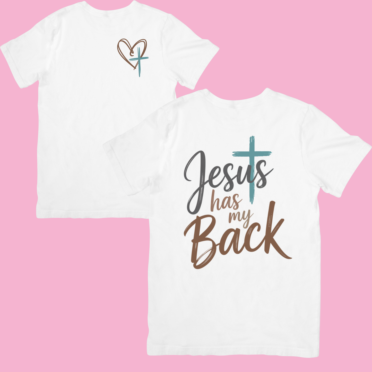 Jesus Has My Back Tee