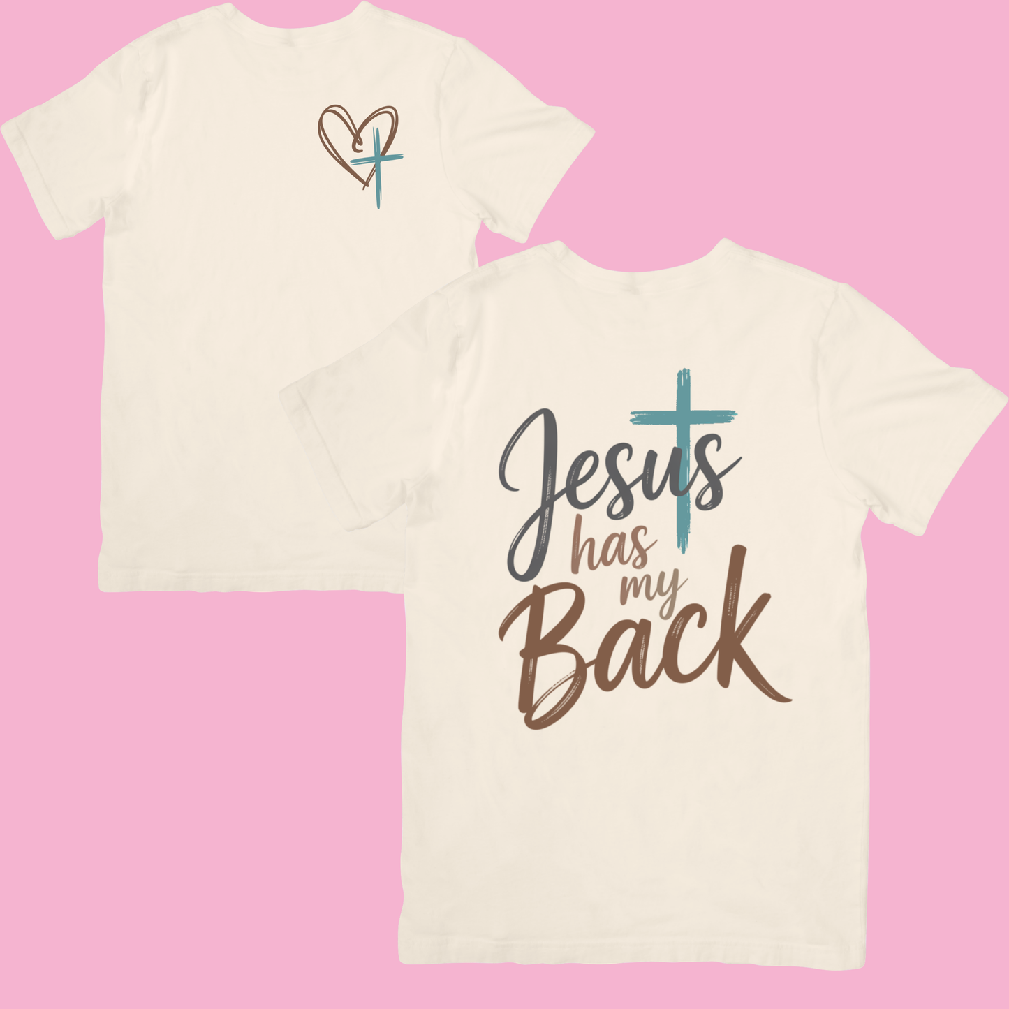 Jesus Has My Back Tee