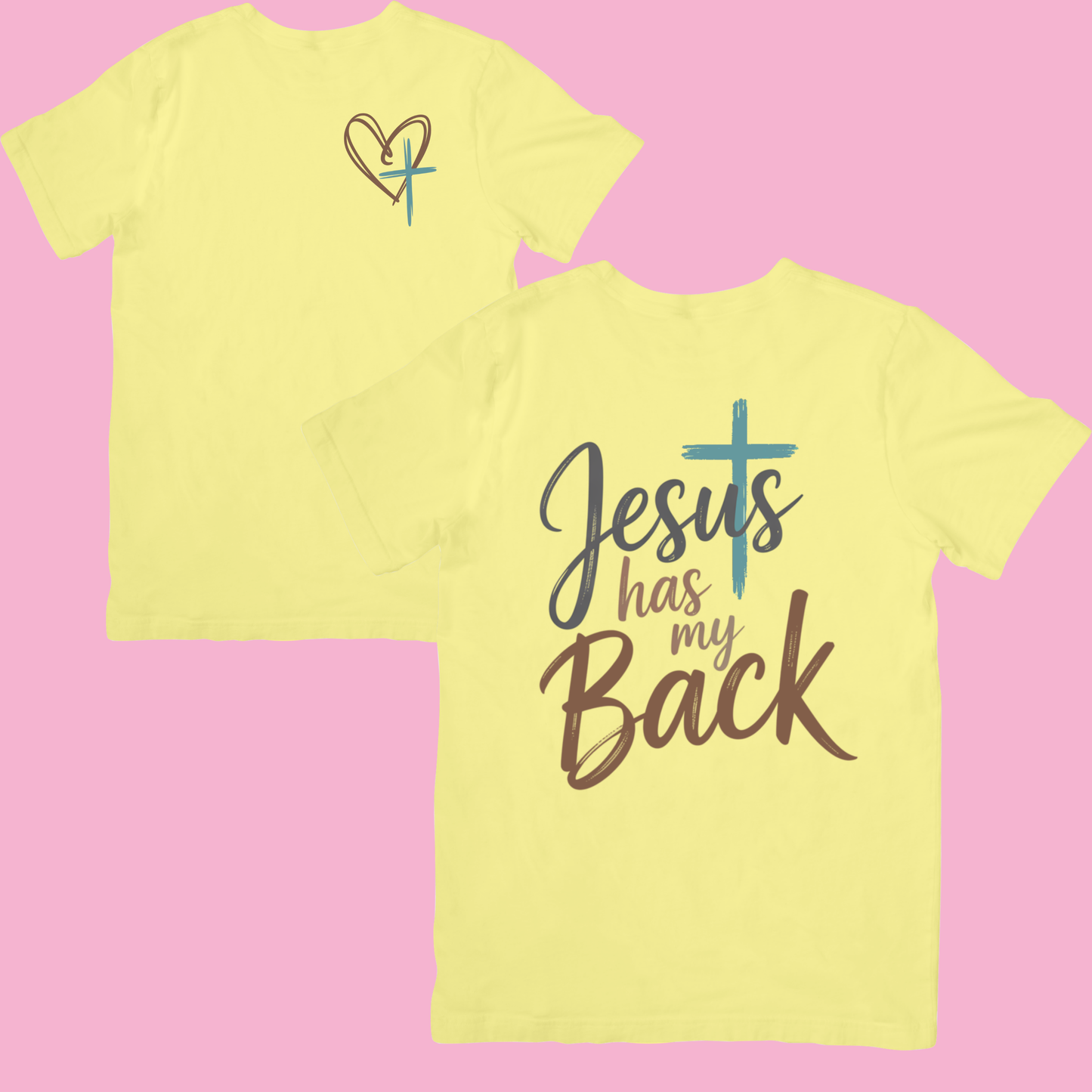 Jesus Has My Back Tee