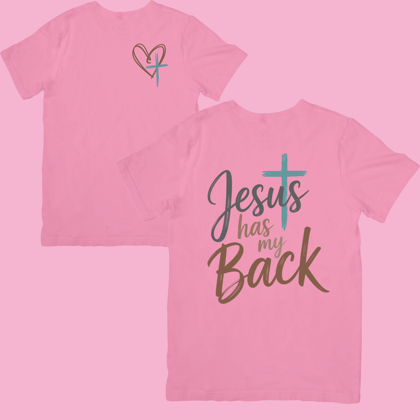 Jesus Has My Back Tee