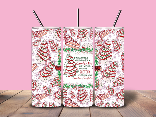 Christmas Tree Cakes Tumbler