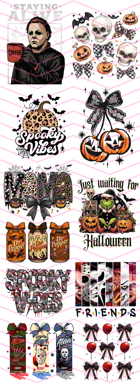 Spooky Season Premade Gang Sheet