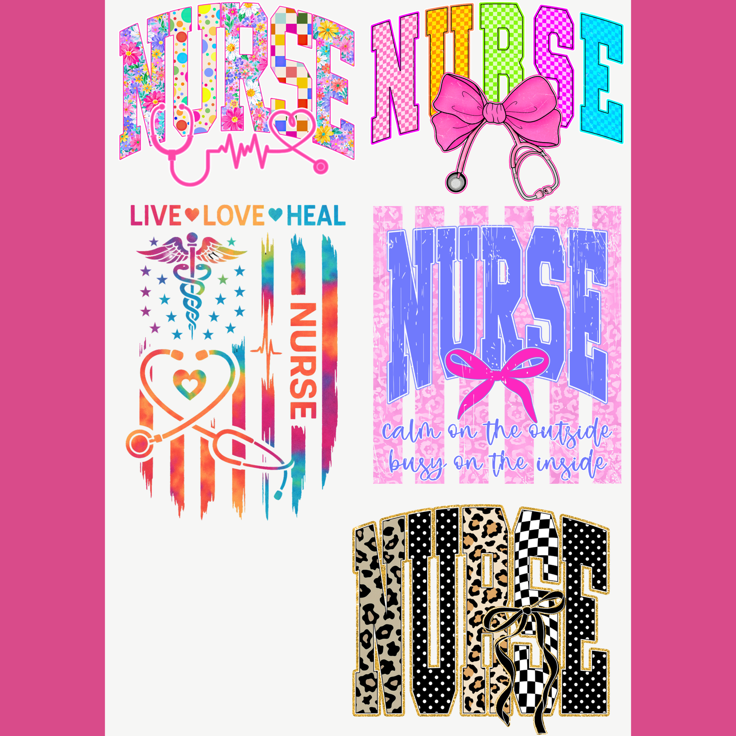 Nurse Gang Sheet