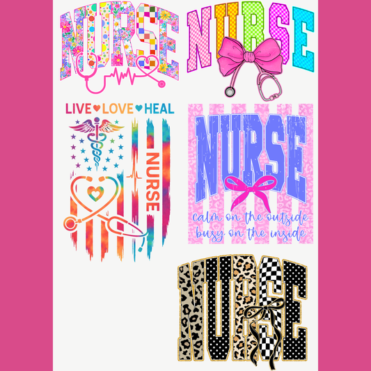 Nurse Gang Sheet