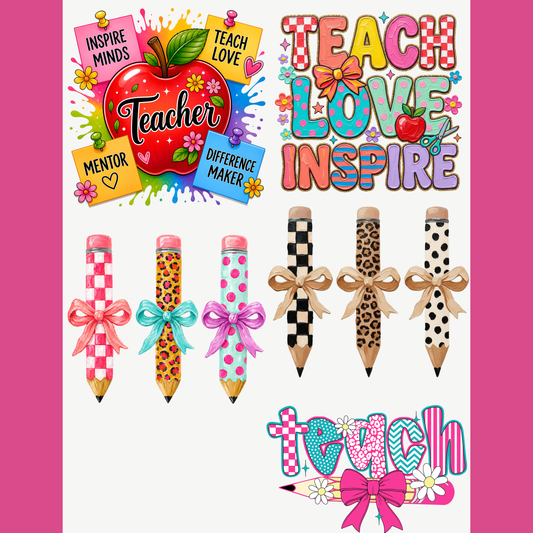 Teacher Gang Sheet