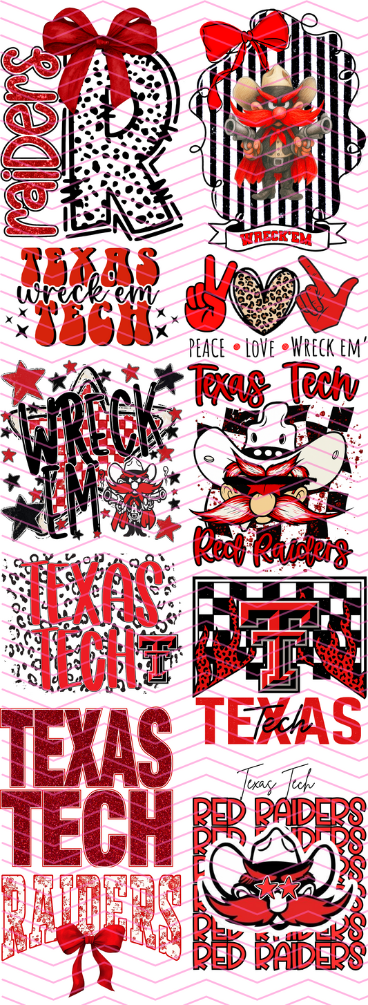 Raiders Spirit Gang Sheet