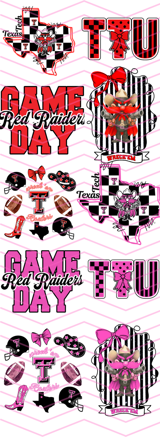 Breast Cancer Awareness Raiders Premade Gang Sheet