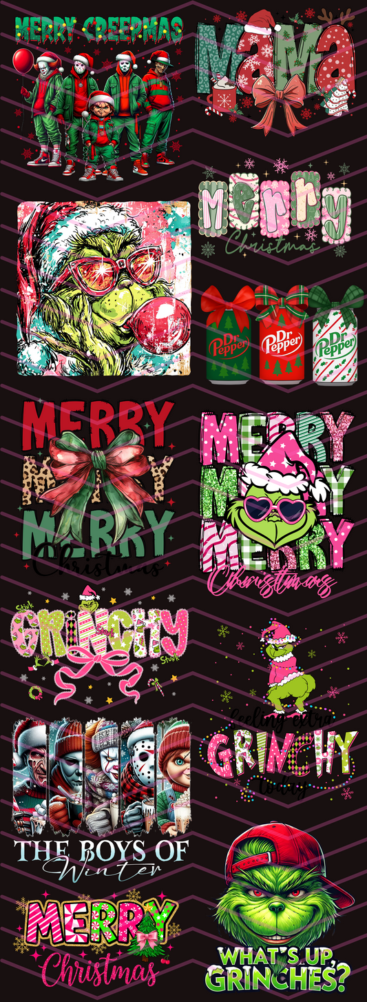 Christmas Premade Gang Sheet