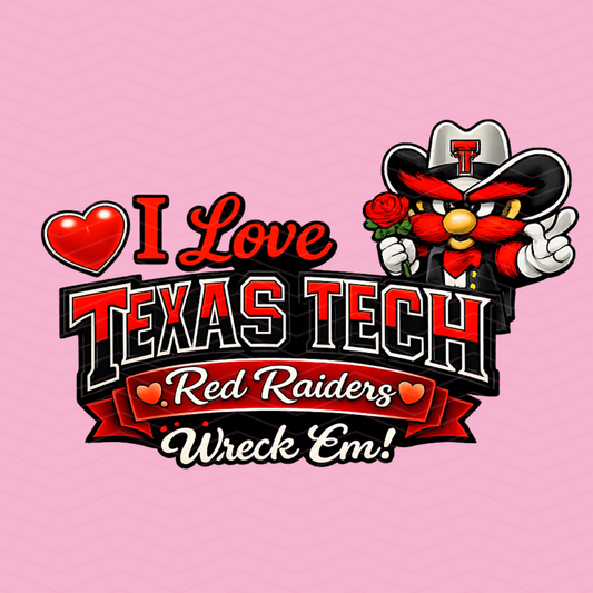 Valentine Raiders DTF Print