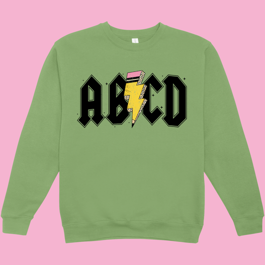 ABCD Teacher Crew Neck